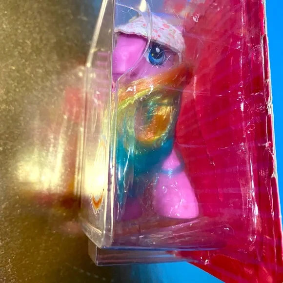 MY LITTLE PONY G3 NWT VTG 2005 BABY PONY HULA LULA TARGET EXCLUSIVE, BRUSH & HAT - Picture 13 of 13